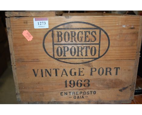 Alto Douro Vintage Port, 1963, six bottles, OWC