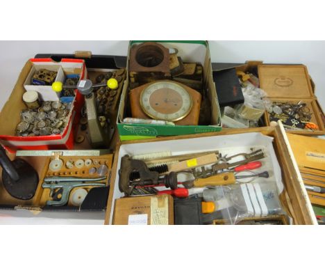 Pocket watch and other watch parts and tools    Condition Report   Click here for further images, condition, auction times & 