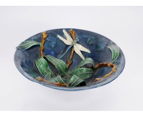 Micheen Bradley  NO. 13 ceramic with monogram on underside 9½ x 9½ x 3in. (24.13 x 24.13 x 7.62cm) Greenlane Gallery, Dingle,