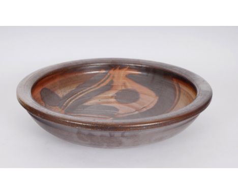 Joan Carrillo Romero (Spanish, b. 1948) BOWL ceramic 15½ x 15½ x 3¾in. (39.37 x 39.37 x 9.53cm) Collection of George and Maur