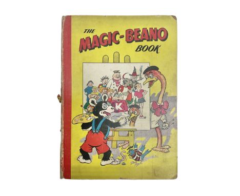 The Magic Beano Book Published 1950 by D.C. Thomson, 127 pages, pictorial card covers depicting Biffo painting the Beano bunc