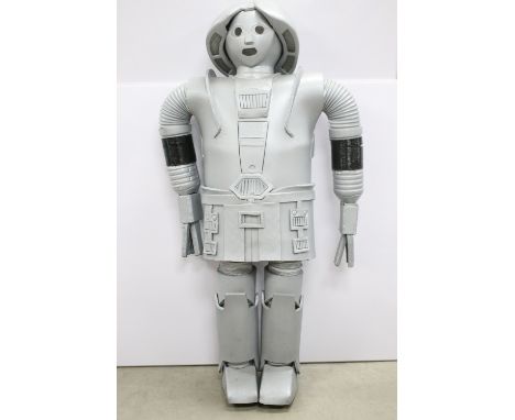 Signed Film Memorabilia - Twiki Speak from Buck Rogers figure, made from foam material, scratch built model, in gd condition,