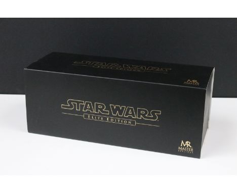 Star Wars - Boxed ltd edn Master Replicas SW-135 Elite Edition Episode IV A New Hope Luke Skywalker's lightsabre  complete wi