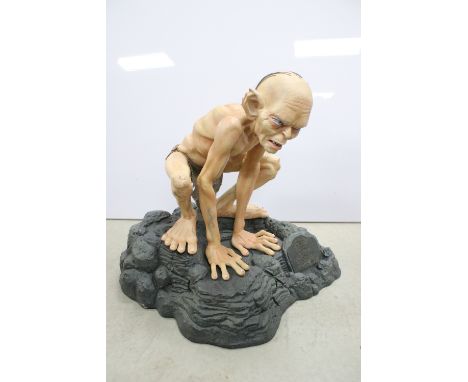 Lord of the Rings - ltd edn Sideshow Gollum 1/1 scale figure 0069 of 2500, vg condition