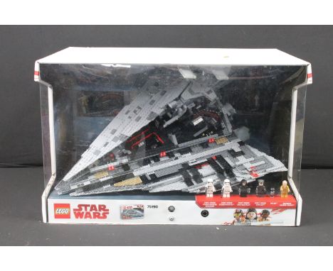 Shop Display - Star Wars Lego 75190 Imperial Star Destroyer set display