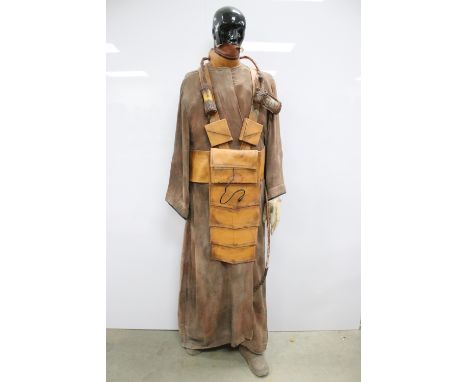 Star Wars - Custom life size Zuckuss costume on mannequin, fitted with untested electrics