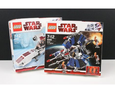 Star Wars Lego - Two boxed sets to include 8085 Freeco Speeder and 8086 Droid Tri-Fighter, both sealed