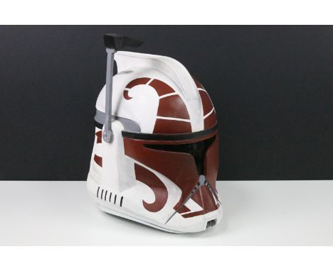 Star Wars - Full Size replica Star Wars Captain Keeli Clone Trooper Phase 1 helmet, scratch built model, with painted feature