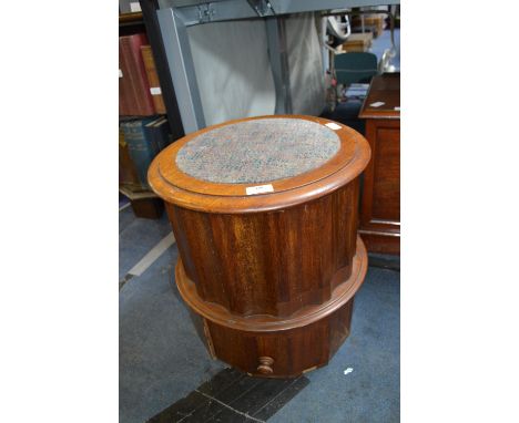 Victorian Mahogany Library Steps Commode (AF) 