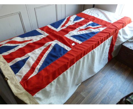 Large White Ensign Flag with WD Arrow dated 1983 