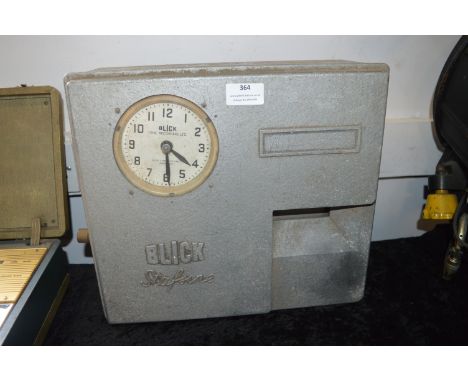 Blick Time Recorder Clocking On Machine 