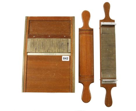 A super quality apothecaries mahogany and brass pill roller by BECKER Bruxelles, the first we have seen that rolls two sizes 