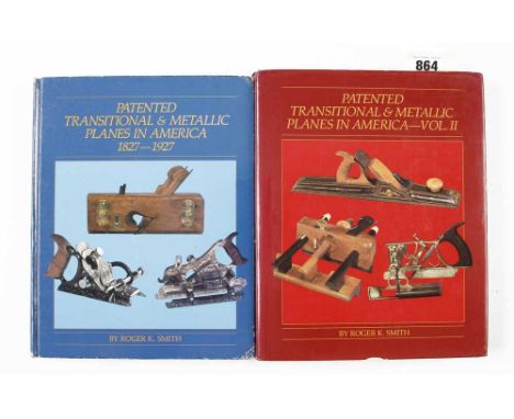 Roger K. Smith; Patented Transitional Metallic Planes in America vols 1 and 2 one lacks dust jacket G 