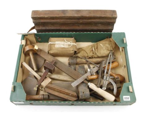Two froe heads and other tools G
