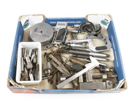 A quantity of engineers tools including a magnetic chuck G+