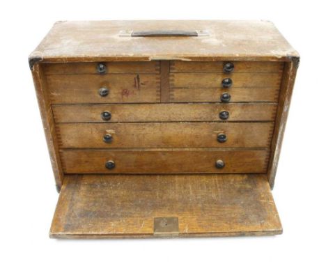 An engineers eight drawer tool box G