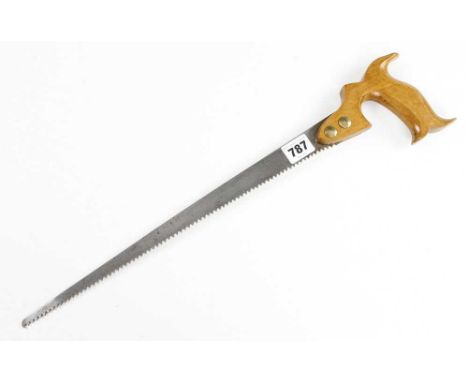 A little used 14" compass saw by FRANCIS WOOD Sheffield F