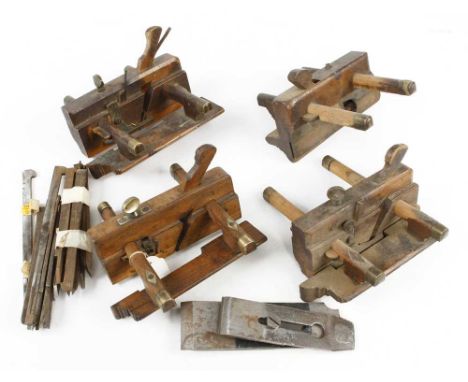 A plough and three sash fillesters for restoration G