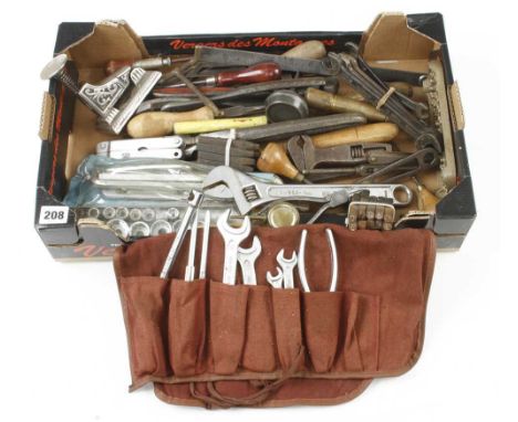 A quantity of engineers and mechanics tools G