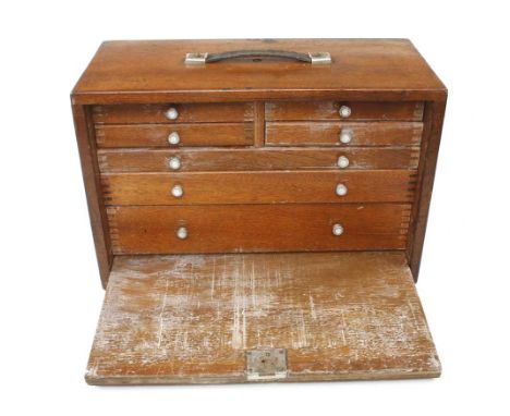 An engineers seven drawer tool chest by NESLEIN G+