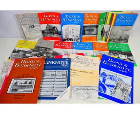 A collection of publications of notaphilic interest to include Banknote News and Bond And Banknote News. [W]