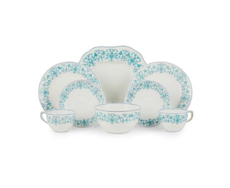 SIR HENRY COLE (1808-1882) FOR FELIX SUMMERLY'S ART MANUFACTURERS PART TEA SERVICE, DESIGNED 1846 made by Minton &amp; Co., p