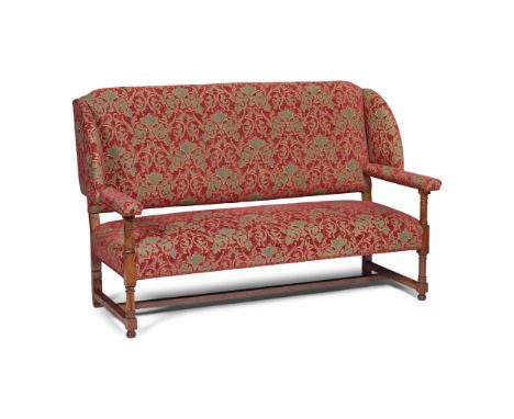 CHARLES LOCKE EASTLAKE (1836-1906) (ATTRIBUTED DESIGNER) AESTHETIC MOVEMENT SOFA, CIRCA 1870 walnut, with later period close-