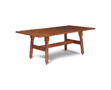 PHILIP SPEAKMAN WEBB (1831-1915) FOR MORRIS &amp; CO. ARTS &amp; CRAFTS 'KELMSCOTT'  TABLE, CIRCA 1875 oak(183cm long, 72cm h