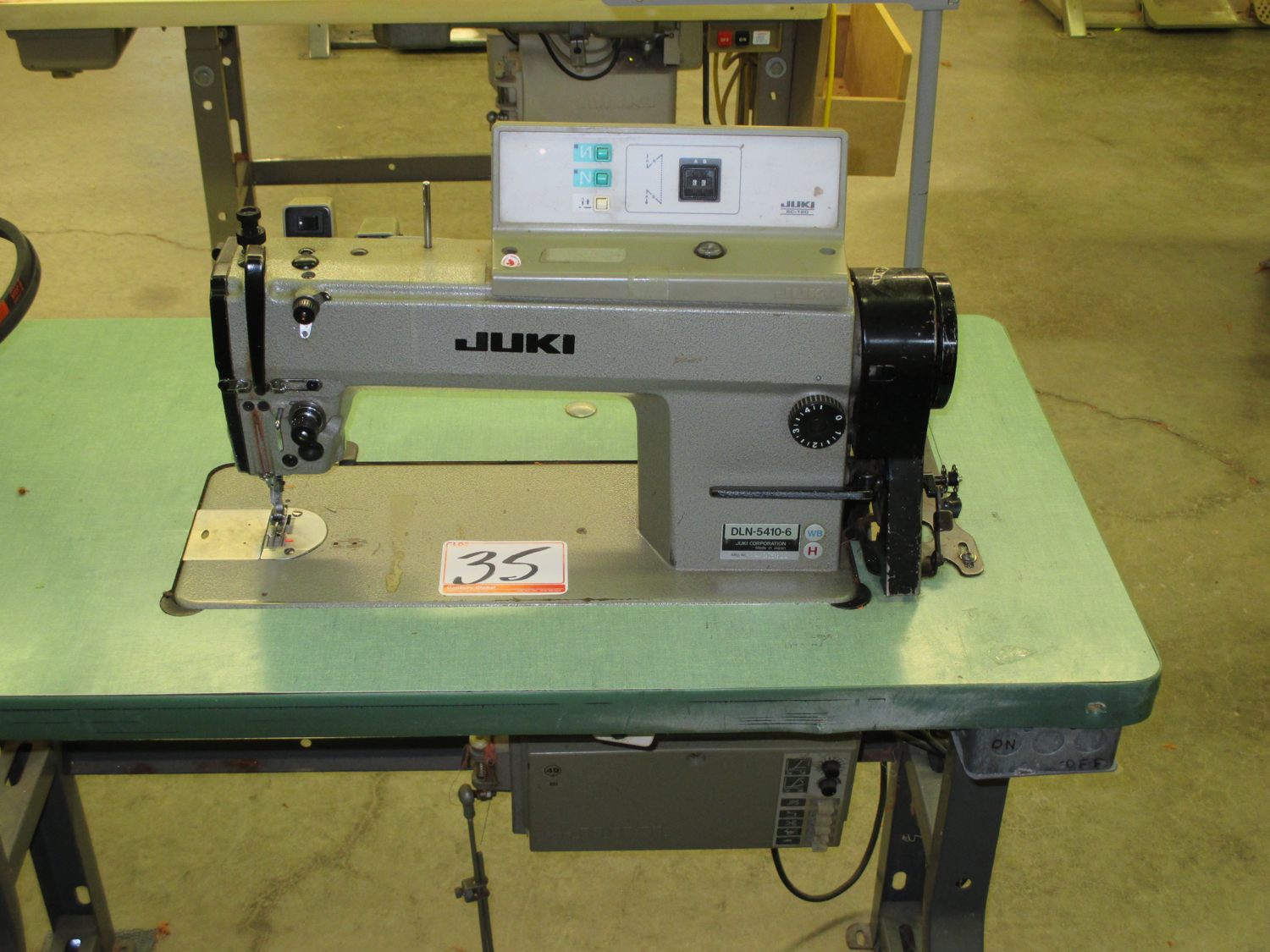 JUKI DLN54106 SINGLE NEEDLE PROGRAMMABLE SEWING MACHINE