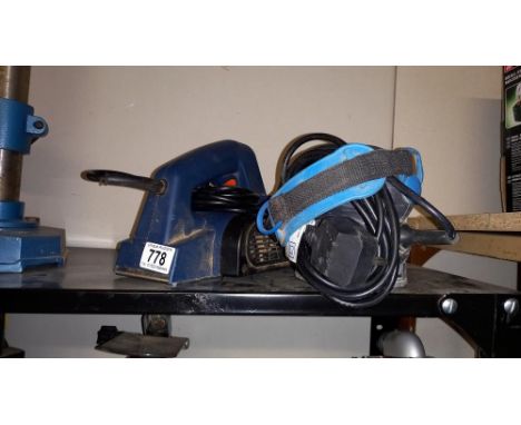 A palm sander &amp; a planer COLLECT ONLY
