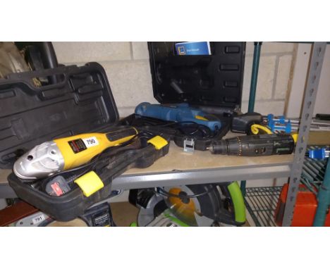 A Clarke 115mm angle grinder work zone 500W tiger saw COLLECT ONLY