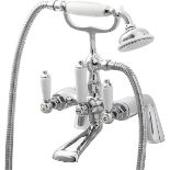 Boxed GoodHome Brean (2TH) Shower mixer Tap. - S1.2. RRP £140.00.