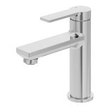 Boxed GoodHome Akita Medium Chrome effect Round Basin Mixer Tap. - S1.2.