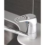 Boxed Swirl Tirso Single Lever Mono Mixer Kitchen Tap Chrome. - S1.3.