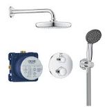 Boxed Grohe Precision Trend Perfect shower set with Vitalio Start 210. - S1.2. RRP £695.00.