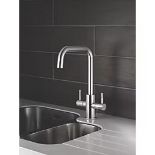 Boxed Swirl Divine Tap Chrome. - S1.3.