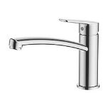 Boxed Swirl Werra Monobloc Kitchen Mixer Tap Chrome. - S1.3.