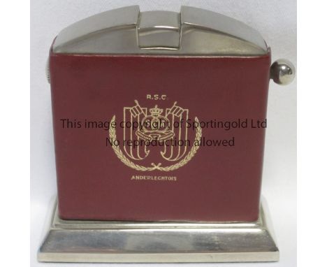 TOMMY TAYLOR - MAN UTD   A cigarette lighter presented to Tommy Taylor of Manchester United from United's first match in Euro