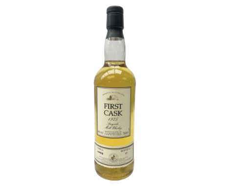 Glen Rothes 1975, 21 year old first cask Speyside single malt whisky, 70cl, 46% vol 