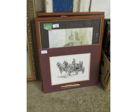 GROUP CONTAINING MIXED PICTURES, PRINTS, ETC