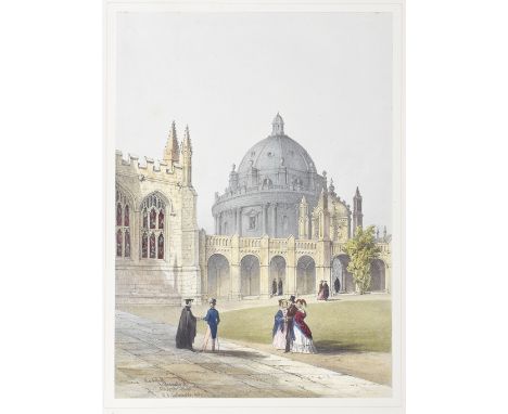 DELAMOTTE (WILLIAM ALFRED)Original Views of Oxford, its Colleges, Chapels and Gardens... with Historical and Descriptive Noti