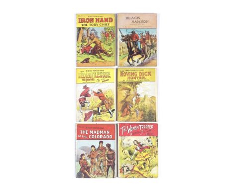 PULP FICTION - WESTERNSA complete set of the 'Beadle's Frontier Series', Nos. 1-100,  publisher's wrappers with pictorial upp