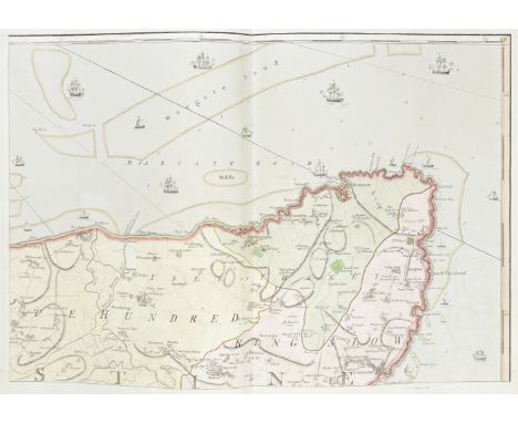 KENTANDREWS (JOHN), A. DURY AND W. HERBERT. A Topographical Map of the County of Kent, in Twenty Five Sheets, on a Scale of T