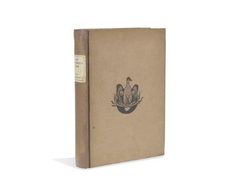 LAWRENCE (D.H.)Lady Chatterley's Lover, FIRST EDITION, NUMBER 498 OF 1000 COPIES SIGNED BY THE AUTHOR, H.G. WELLS' COPY WITH 