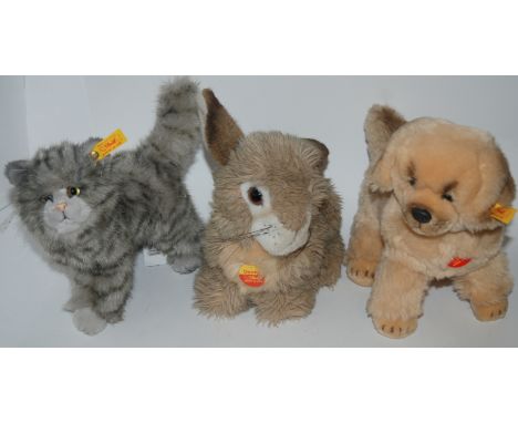 Seven modern Steiff soft toys including Tommi, Dormy, etc Condition Report: Available upon request