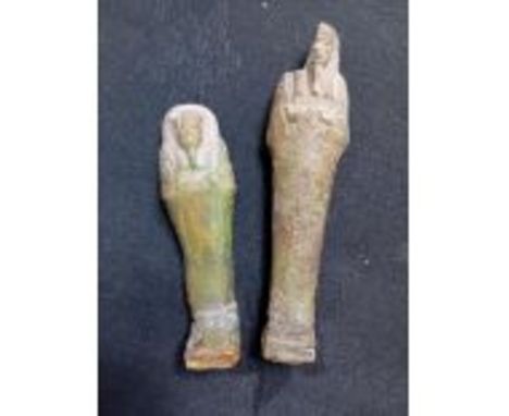 TWO EGYPTIAN TOMB FIGURES