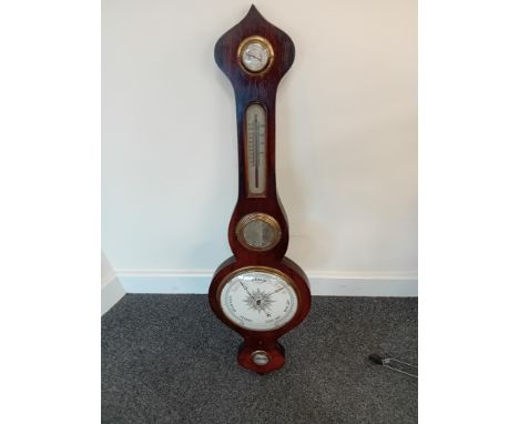 VICTORIAN BANJO BAROMETER