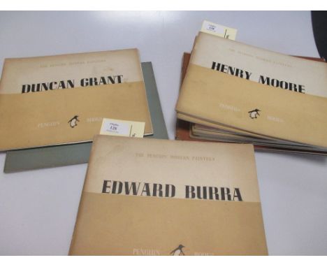 The Penguin Modern Painters, published 1945-1947, Edward Burra, Duncan Grant, Edward Hopper, Henry Moore, Paul Nash, Ben Nich