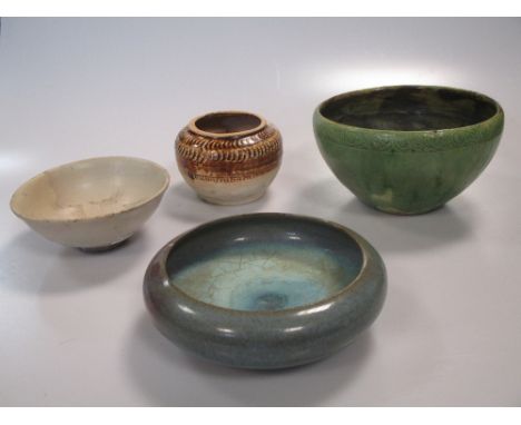 Four ceramic dishes  
