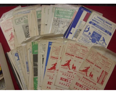 A collection of 220 Scottish Football Programmes, all from the 1960's &amp; 1970's, many Celtic, Rangers, St Johnstone &amp; 